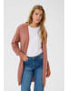 Kaffe Strickjacke KAemria Regular fit in Light Mahogany