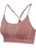 Hummel Hummel Top Hmlmt Yoga Damen Atmungsaktiv Feuchtigkeitsabsorbierenden Nahtlosen in WITHERED ROSE/ROSE TAN MELANGE