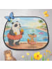 Mr. & Mrs. Panda Auto Hitzeschutz Panda Schwimmbad Pommes Design... in Weiß