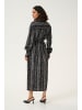 Kaffe Kleid KAalice Baggy fit in Black/White/Elephant Graphic