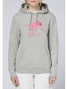 Polo Sylt Hoodie mit Glitter-Motiv in Grau