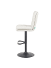 DUBI Möbel 2er-Set: Barhocker Enno in Creme - (B)45 x (H)103 x  (T)57 cm