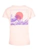 F4NT4STIC Ladies Box T-Shirt Kanagawa Welle Japan in pink