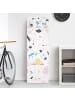 WALLART Garderobe - Terrazzo Muster Capri in Bunt