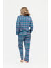 Cyberjammies Pyjama Oberteil Montana in Blau