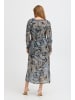 Pulz Kleid PZJAYLA Feminine in Dark Sapphire Paisley Printed
