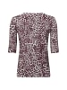MARC CAIN SPORTS  Shirt in ecru aubergine - 0001