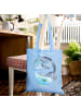 Mr. & Mrs. Panda Uni Tasche Walfisch Thunfisch ohne Spruch in Sky Blue