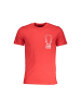 cavalli CLASS Rot Baumwolle Herren T-Shirt