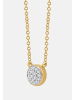 Diamant Exquis Halskette aus 375 Gelbgold mit Diamant