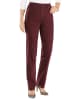 GOLDNER Classic Jeans CARLA in burgund