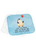 Mr. & Mrs. Panda Topflappen Pinguin Luftballon mit Spruch in Eisblau