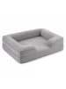 relaxdays Hundebett "M" in Grau - (B)71 x (H)17 x ( T)58 cm