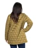 Ulla Popken Steppjacke in dunkles senfgelb