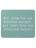 Mr. & Mrs. Panda Mouse Pad Spruch Ein neues Musikinstrument lern... in Meeresbrise