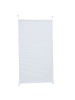 relaxdays Plissee in Weiß - (L)130 x (B)60 cm