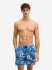 Marc O'Polo Badehose Woven in navy peony print 2