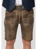 Stockerpoint Stockerpoint Trachtenlederhose Logan in kiesel gespeckt