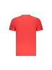 Iceberg Rotes Baumwoll-T-Shirt