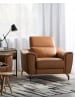 Beliani Sessel NARWIK in Braun - (W) 103 x (H) 94 x (L) 103 cm