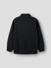 name it Sweatshirt mit Reißverschluss in Black Beauty1