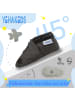 Yihakids Baby Krabbelschuhe aus Leder, weiche Lauflernschuhe mit rutschfester Sohle 