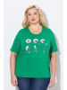 Ulla Popken Shirt in smaragdgrün