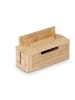 relaxdays Kabelbox in Natur - (B)30 x (H)16 x (T)13 cm