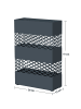 SONGMICS Schirmständer Patsy in Anthrazit - (B)28 x (H)41 x (T)12 cm
