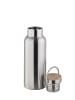 APS Isolierflasche in Silber Ø 7,5 cm, H: 24,5 cm 