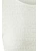 Oui Langarmshirt Spitze in gardenia