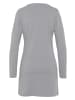 FLASHLIGHTS Jerseykleid in schwarz, grau melange