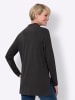 Sieh an! Longshirt in schwarz