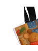 Mr. & Mrs. Panda Strandtasche Maus Weihnachten Design mit Spruch in Weiß