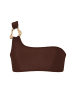 Moda Minx Bikinioberteil Irregular Hoop in Brown
