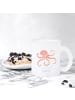 Mr. & Mrs. Panda Glas Tintenfisch ohne Spruch in Transparent