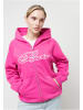 PEGADOR Zip-Kapuzenpullover in pink