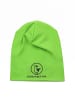 SCHIETWETTER Beanie für Kids mit Print Möwe in lime/navy