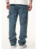 DAILY COTTON Jeans - DCPONTON Lange Carpenter Hose Straight-Fit Loose-Fit in Vintage Blue
