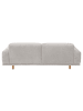 58 aufm Kessel SOFA 2,5-Sitzer Kattryna Flachgewebe silber