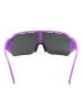 YEAZ SUNVIBE sport-sonnenbrille black/silver in violett / silber