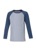 Band of Rascals Longsleeve " Raglan " in blau