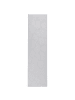 Beliani Läufer KAWI in Grau - (W) 80 x (L) 300 cm