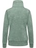 ragwear Sweatjacke Ronette Print in Dusty Green
