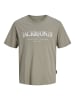 JACK & JONES PLUS T-shirt in Vetiver