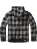 Brandit Jacke "Lumber Jacket Hooded" in Schwarz