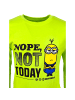 Minions Langarmshirt Minions Kevin in Hellgrün