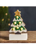 STAR Trading LED Dekoleuchte Weihnachtsbaum ,Freddy, batteriebetrieben, bunt 