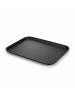 relaxdays 2 x Serviertablett in Schwarz - (B)56 x (T)41 cm