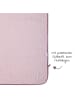 Makian Wende-Kuscheldecke / Babydecke Mull in rosa,lila